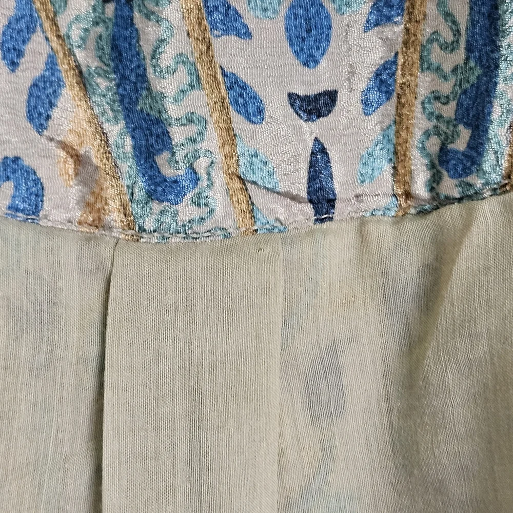 Soft Surroundings Medina Floral Jacquard Embroidered Kimono Size S M - Picture 6 of 9